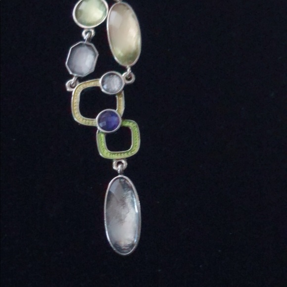 Lia Sophia Necklace and Earring Gemstone Set - Picture 4 of 6